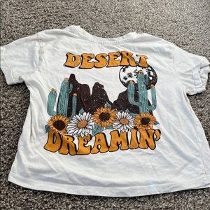 Desert Dreamin' Kids Short Sleeve Tee - White